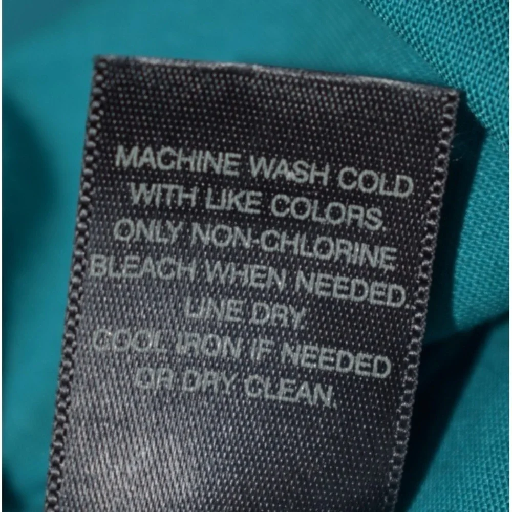 White House Black Market Perfect Form Slim Ankle Pants Size 8 Teal Blue Stretch - Picture 14 of 16